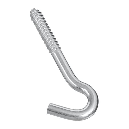 National Hardware National Hardware Zinc-Plated Silver Steel 4-1/2 in. L Heavy Duty Screw Hook 290 lb 1 pk N220-830